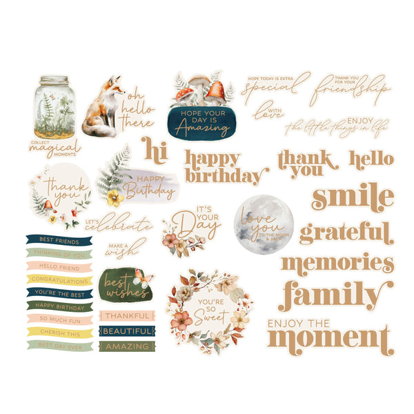 Woodland Tales Die Cut Sentiments {clearance}