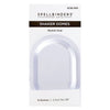 Stylish Oval Shaker Domes 6pk