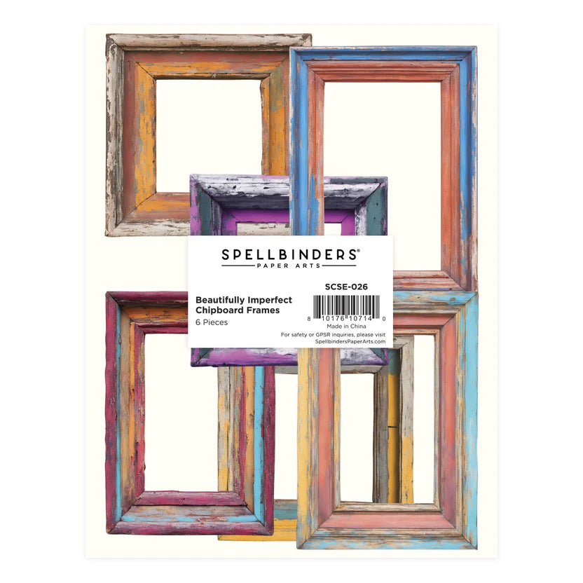 Beautifully Imperfect Chipboard Frames