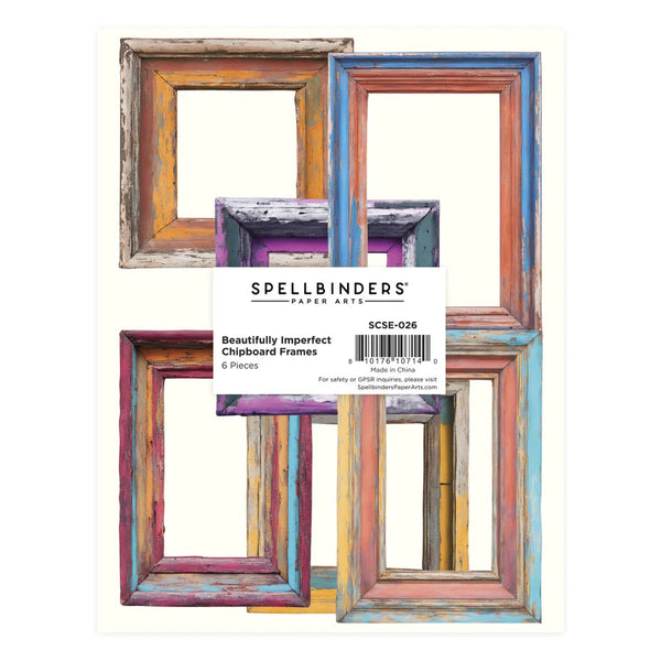 Beautifully Imperfect Chipboard Frames