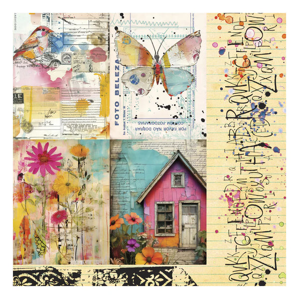 Beautifully Imperfect Designer 12x12 Paper Pack