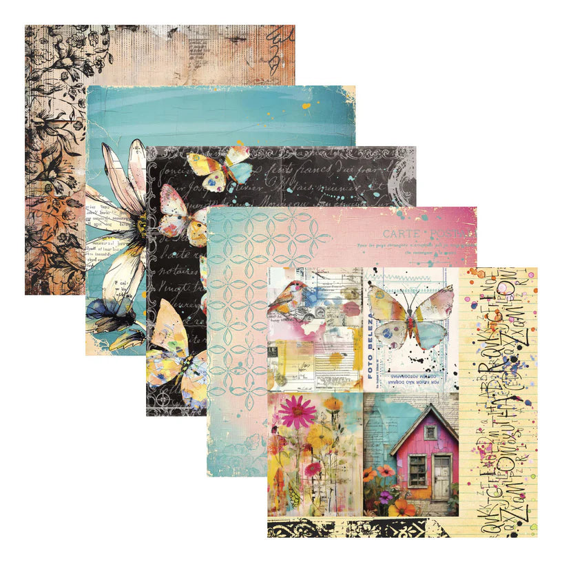 Beautifully Imperfect Designer 12x12 Paper Pack