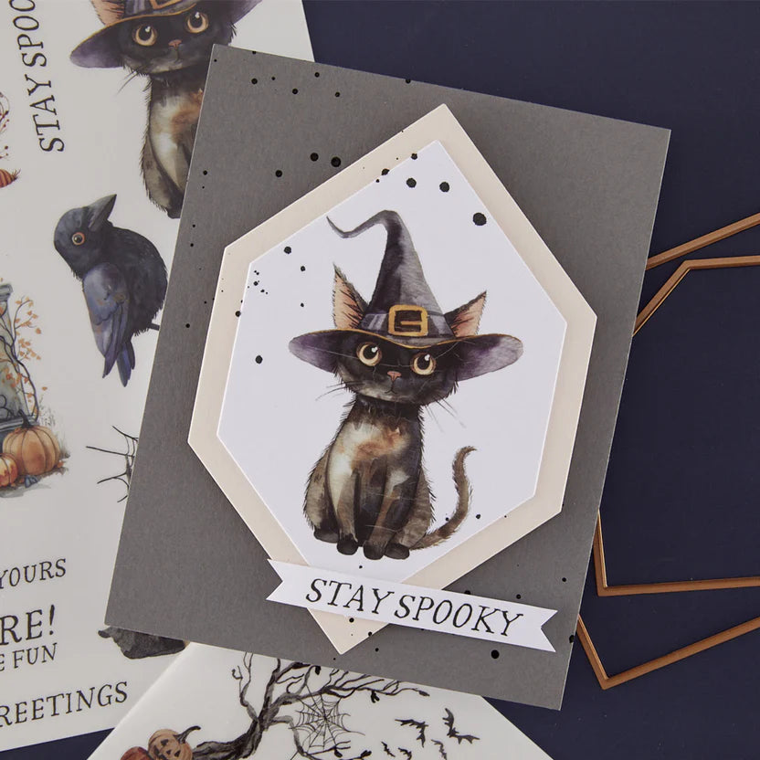 Stay Spooky Rub-on Sheet Set