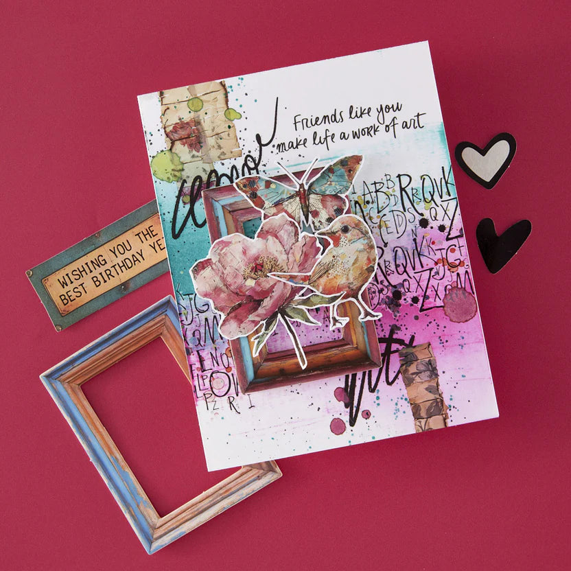 Beautifully Imperfect Rub-on Transfers
