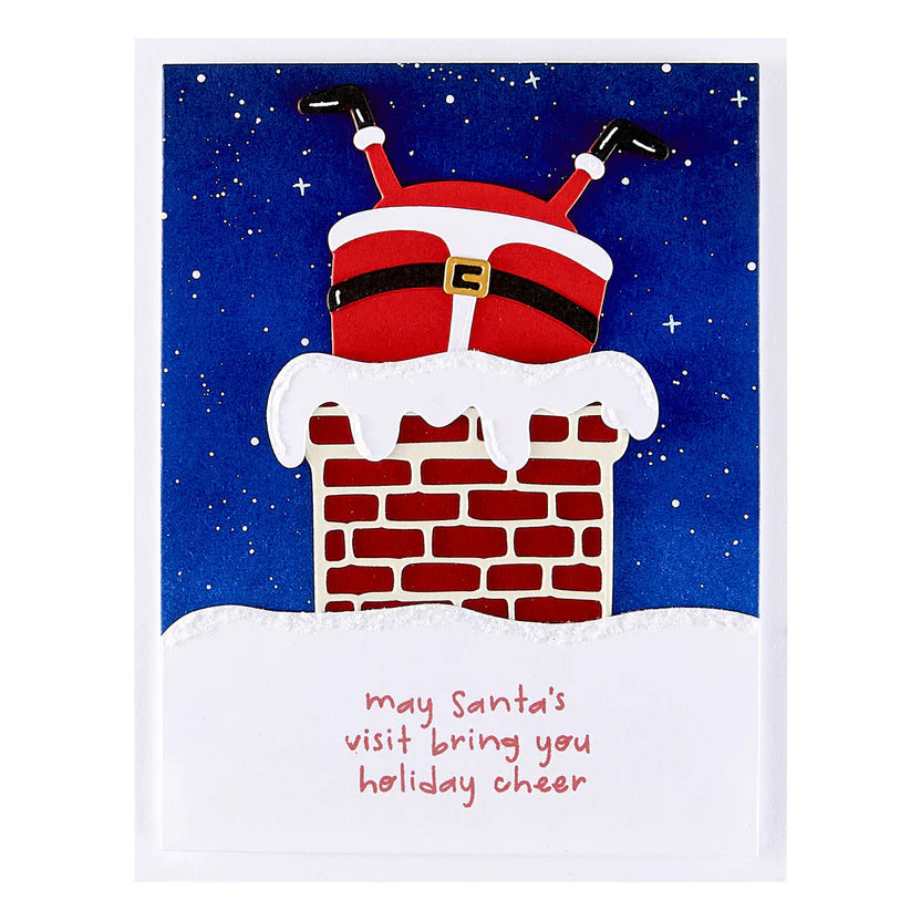 {coming soon!} Chimney Caper Clear Stamp + Die Set | Merry Mischief