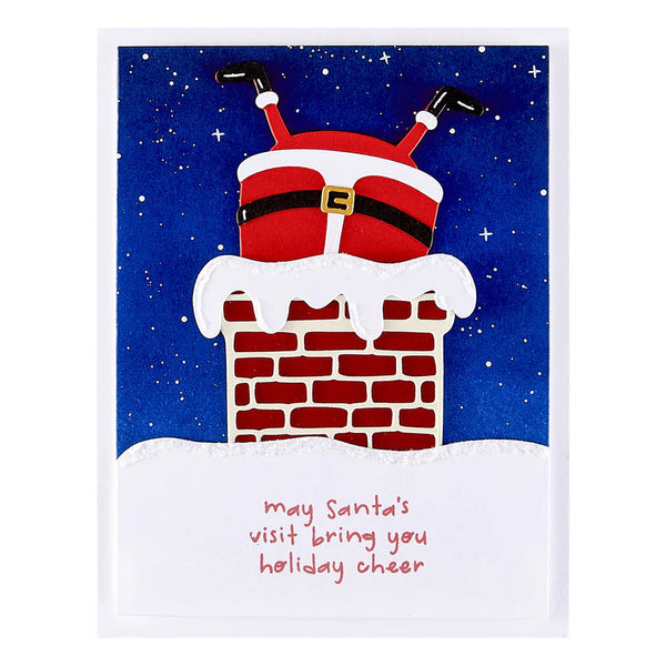 {coming soon!} Chimney Caper Clear Stamp + Die Set | Merry Mischief
