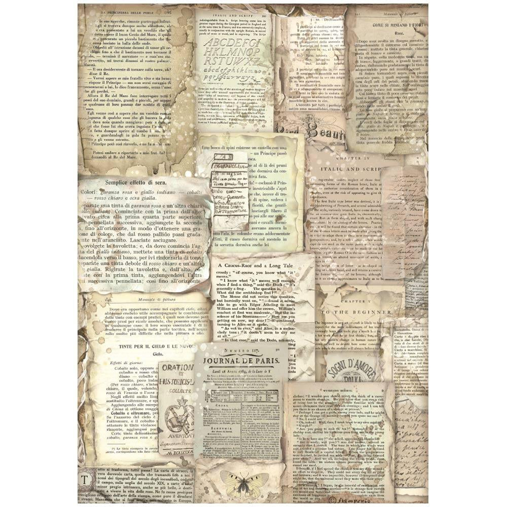 Pages de livre A4 Papier de riz {A4}