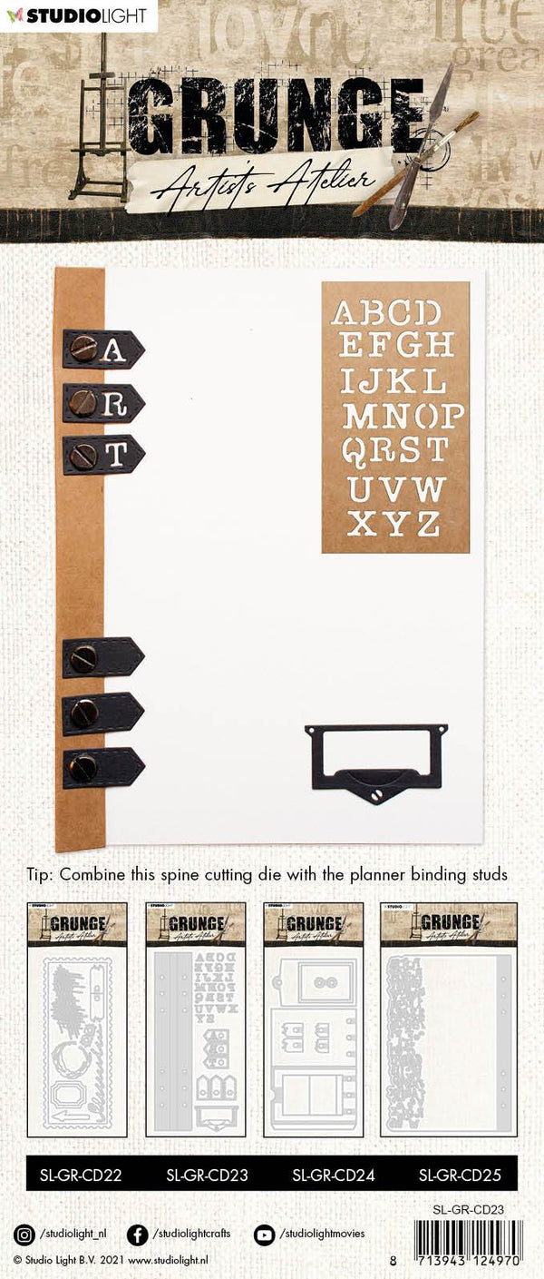 Artist's Atelier Elements Cutting Die Set No. 23