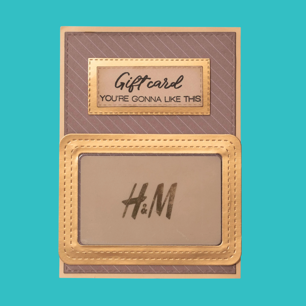 Gift Card Shaker Cutting Die Set