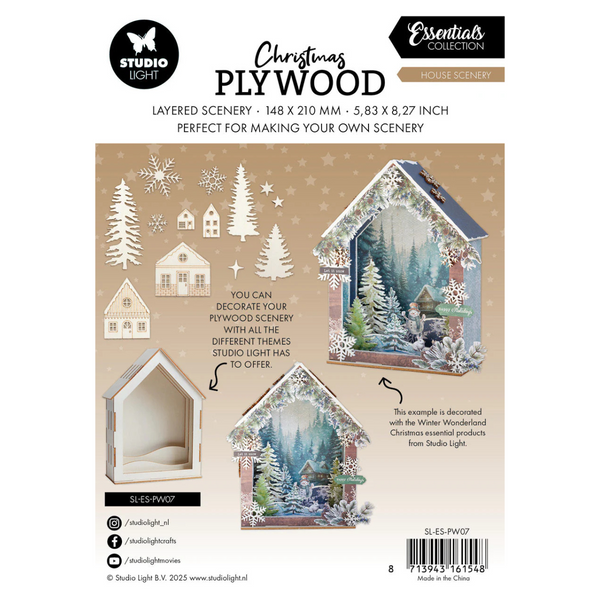 {coming soon!} Scenery House Vignette Plywood Essentials