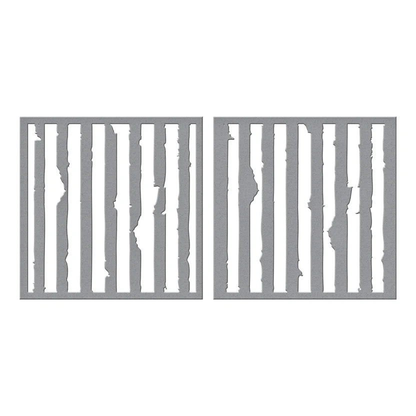 Tattered Stripes 6x6 Layering Stencil | Beautifully Imperfect