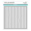 Tattered Stripes 6x6 Layering Stencil | Beautifully Imperfect