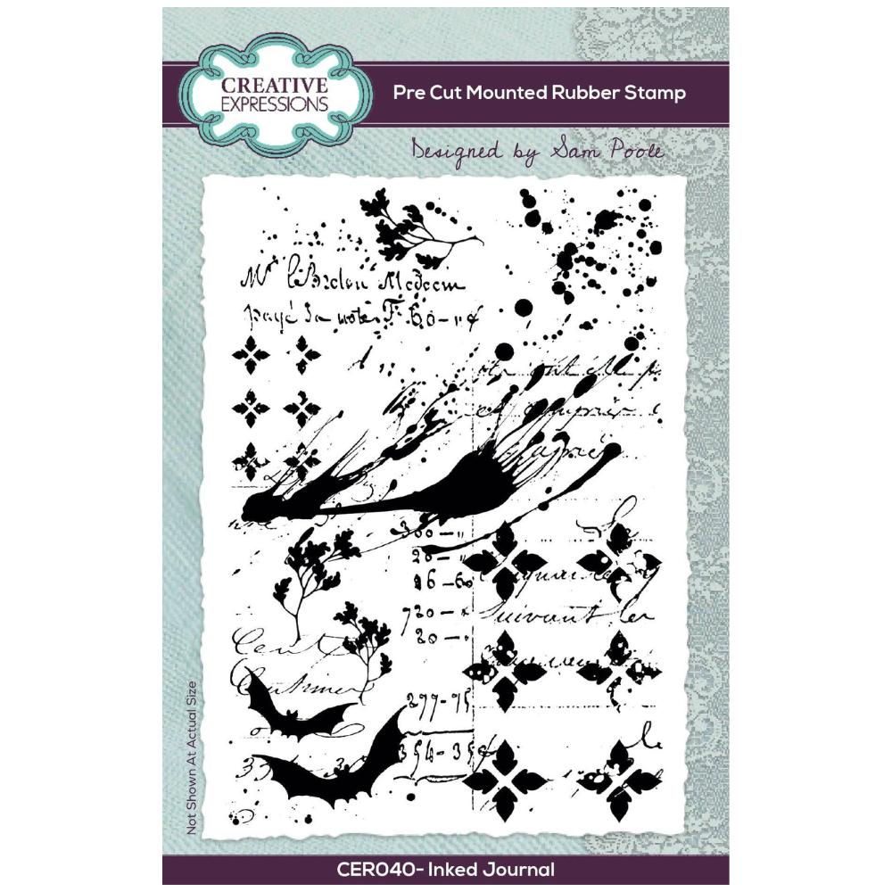 Inked Journal A6 Stamp | Sam Poole