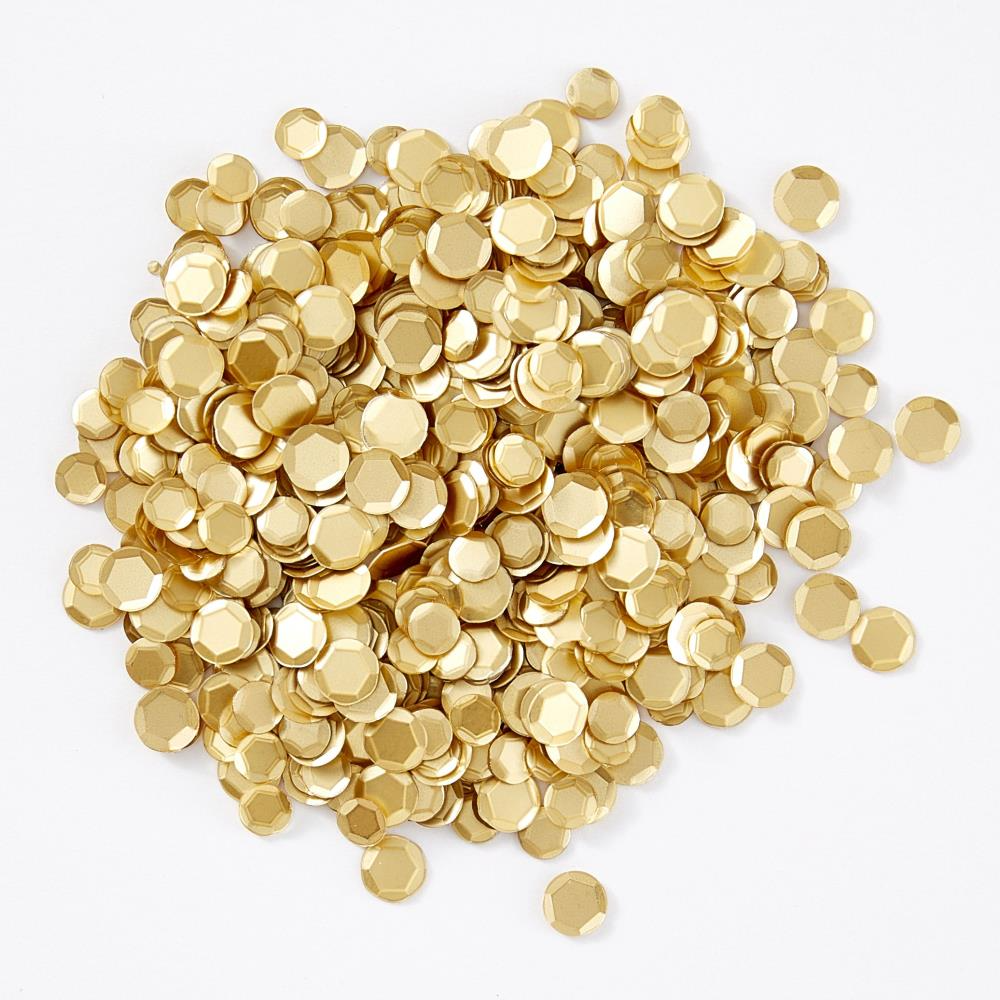 Satin Gold Sequins