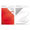 Scarlet Organza Satin Mirror Cardstock | 8.5x11 {5pk}