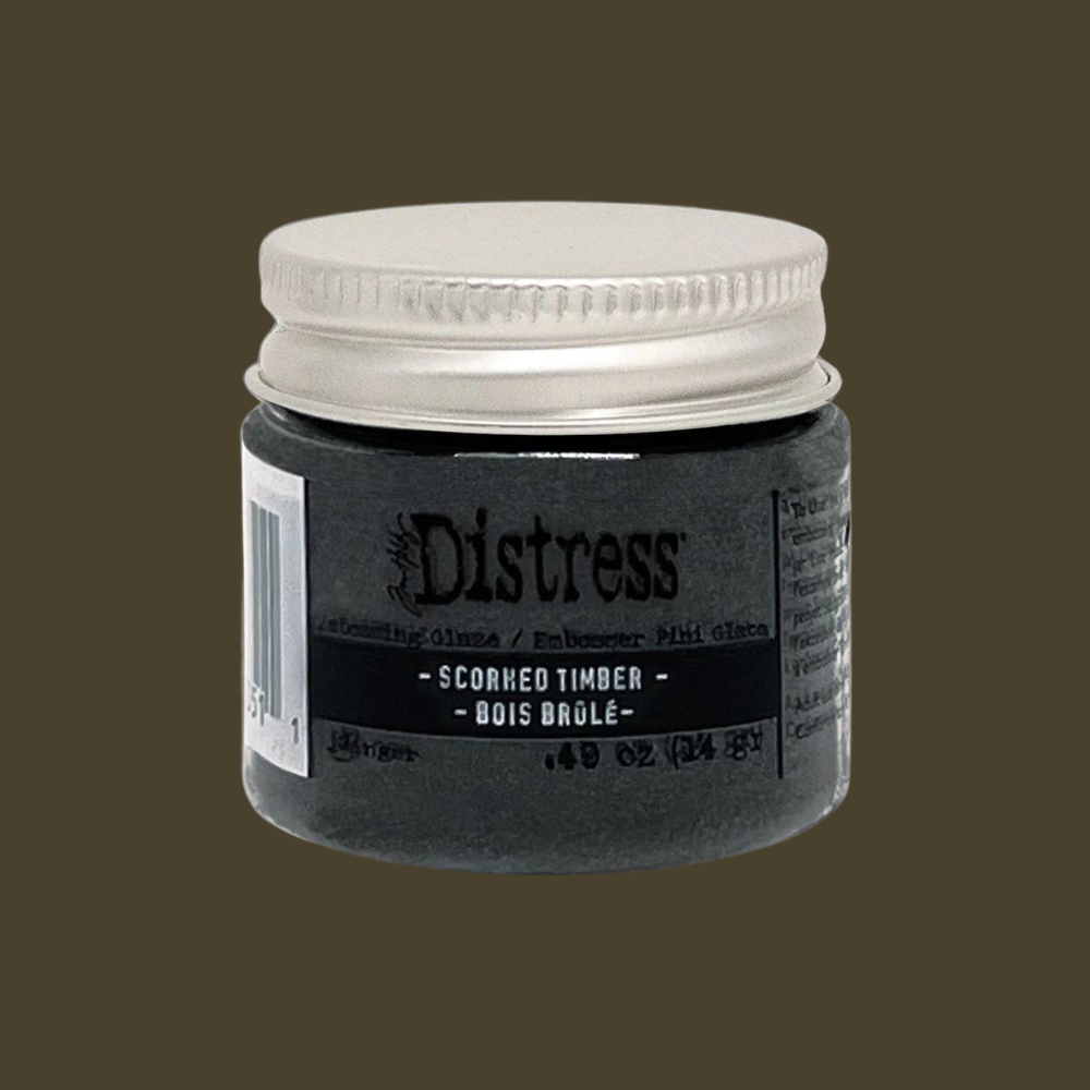 #68 Scorched Timber Distress Embossing Glaze | Tim Holtz