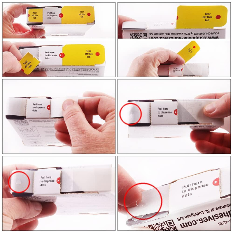 Micro Dots Permanent Double-Sided Adhesive Dots