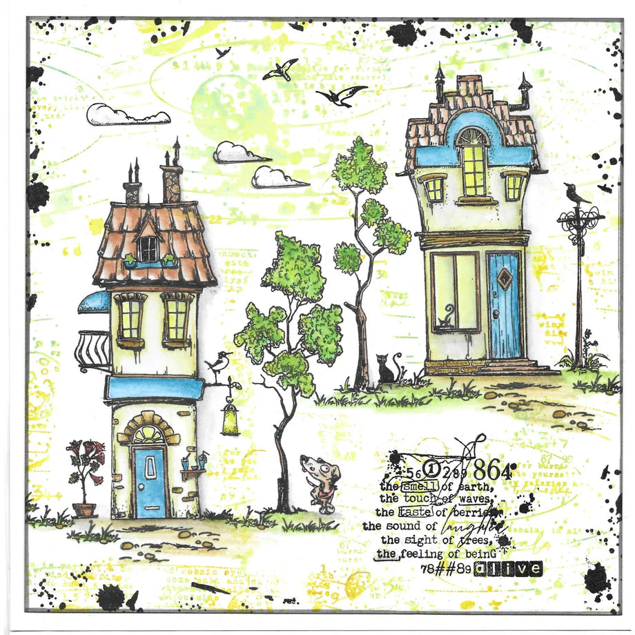 Sugar Delights A5 Clear Stamp Set No. 1045