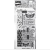 Entomology + Speckles/Honeycomb Stamp + Stencil Set No. 11 | Tim Holtz