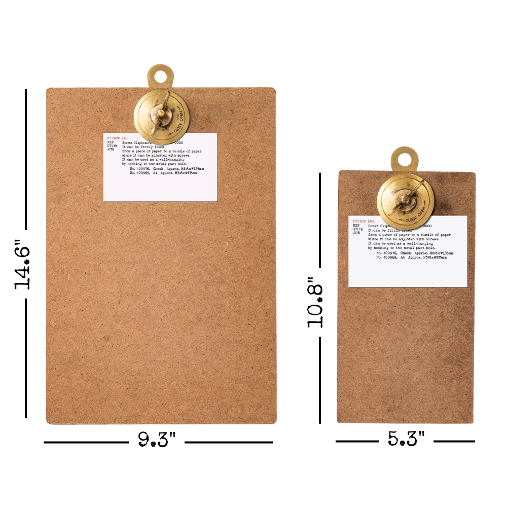 Screw Clipboards