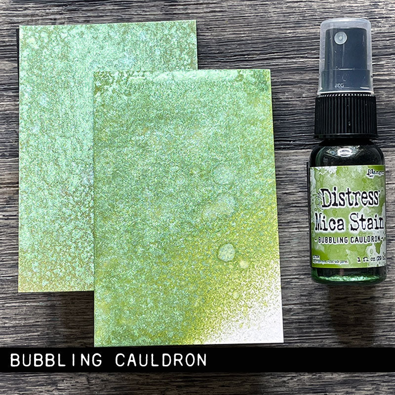 Bubbling Cauldron {Halloween} Mica Stain