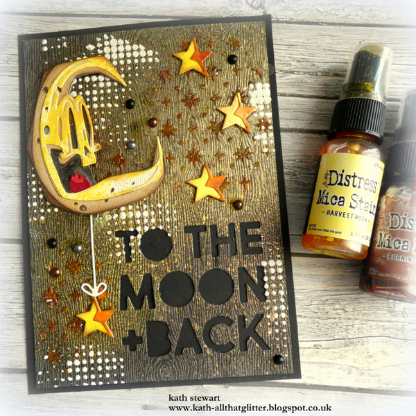Harvest Moon Mica Stain {Halloween} | Tim Holtz