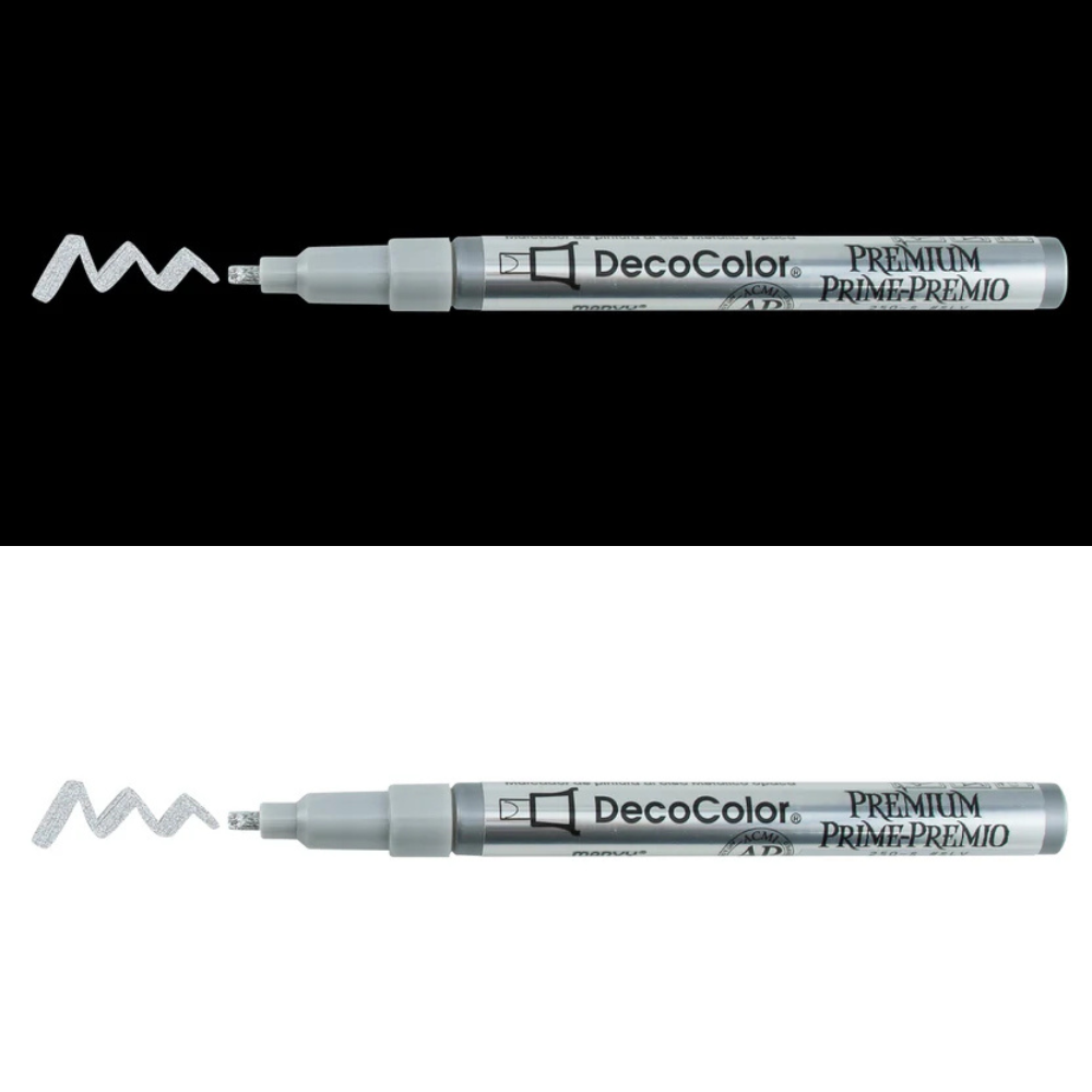 DecoColor Premium Opaque Metallic Leafing Markers