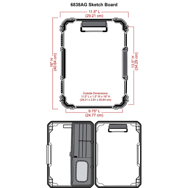 Sketch Board ArtBin Case