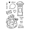 Snail Mail 4x6 Clear Stamp Set | Francoise Read
