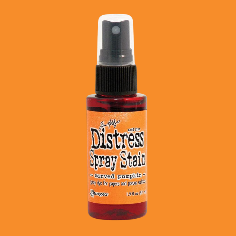 #15 Carved Pumpkin Distress Spray Stain