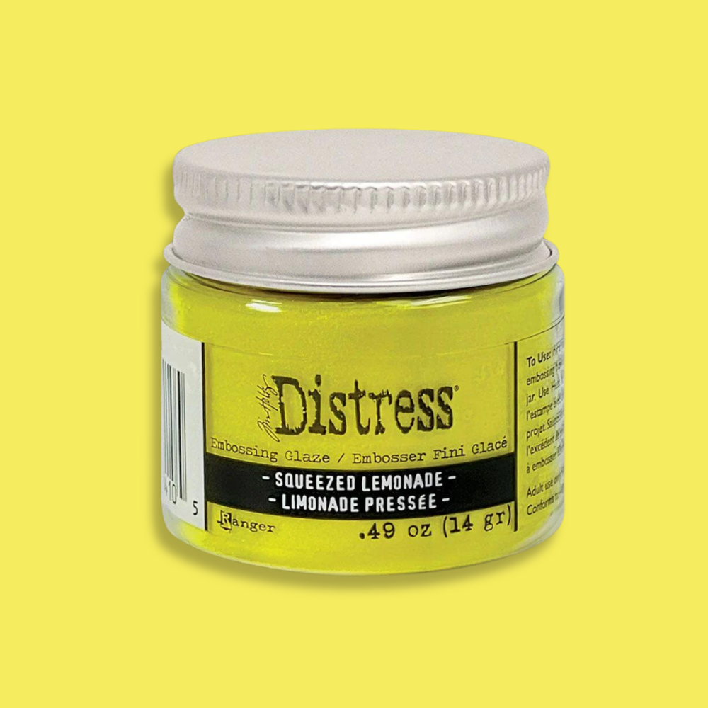 #23 Squeezed Lemonade Distress Embossing Glaze | Tim Holtz