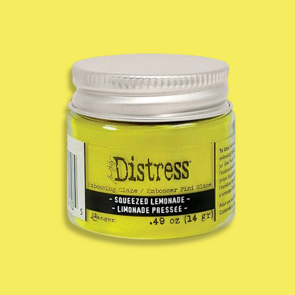 #23 Squeezed Lemonade Distress Embossing Glaze | Tim Holtz