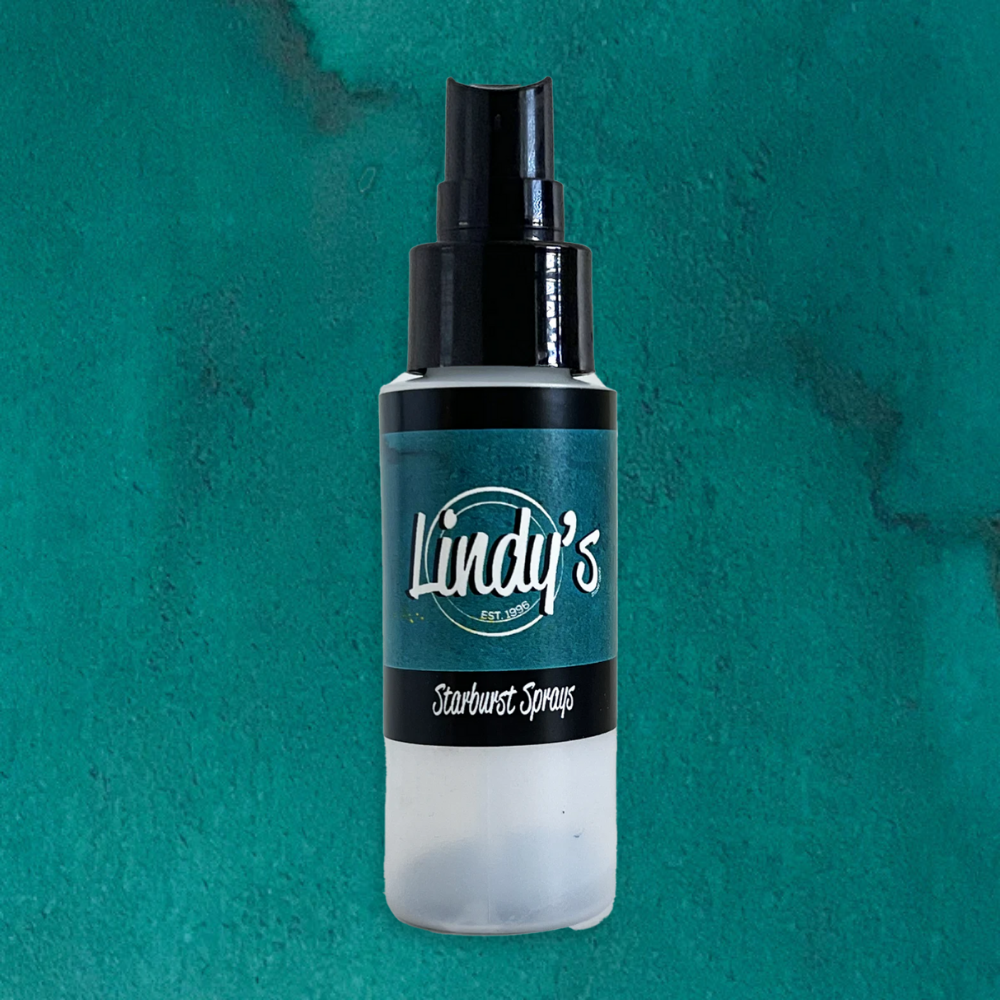 Top Hat Teal Starburst Spray | Steampunk Soirée