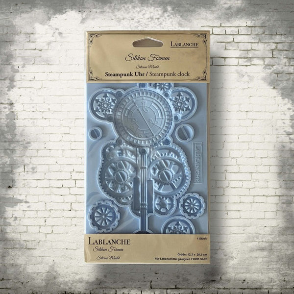 Steampunk Clock Silicone Mould {Limited Edition}