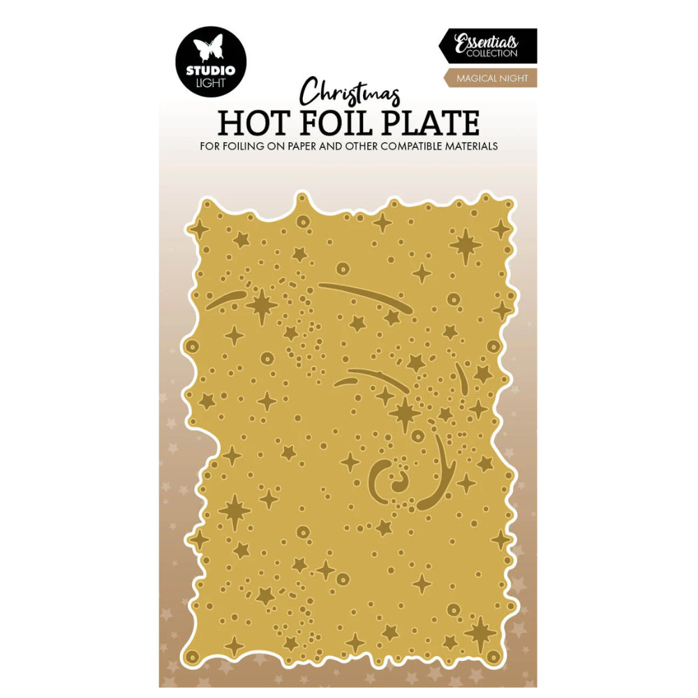 Magical Night Hot Foil Plate
