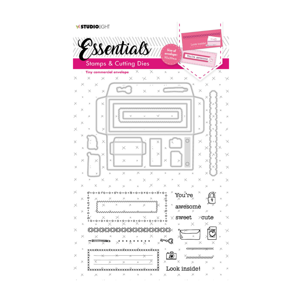 Tiny Commercial Envelope Die Set