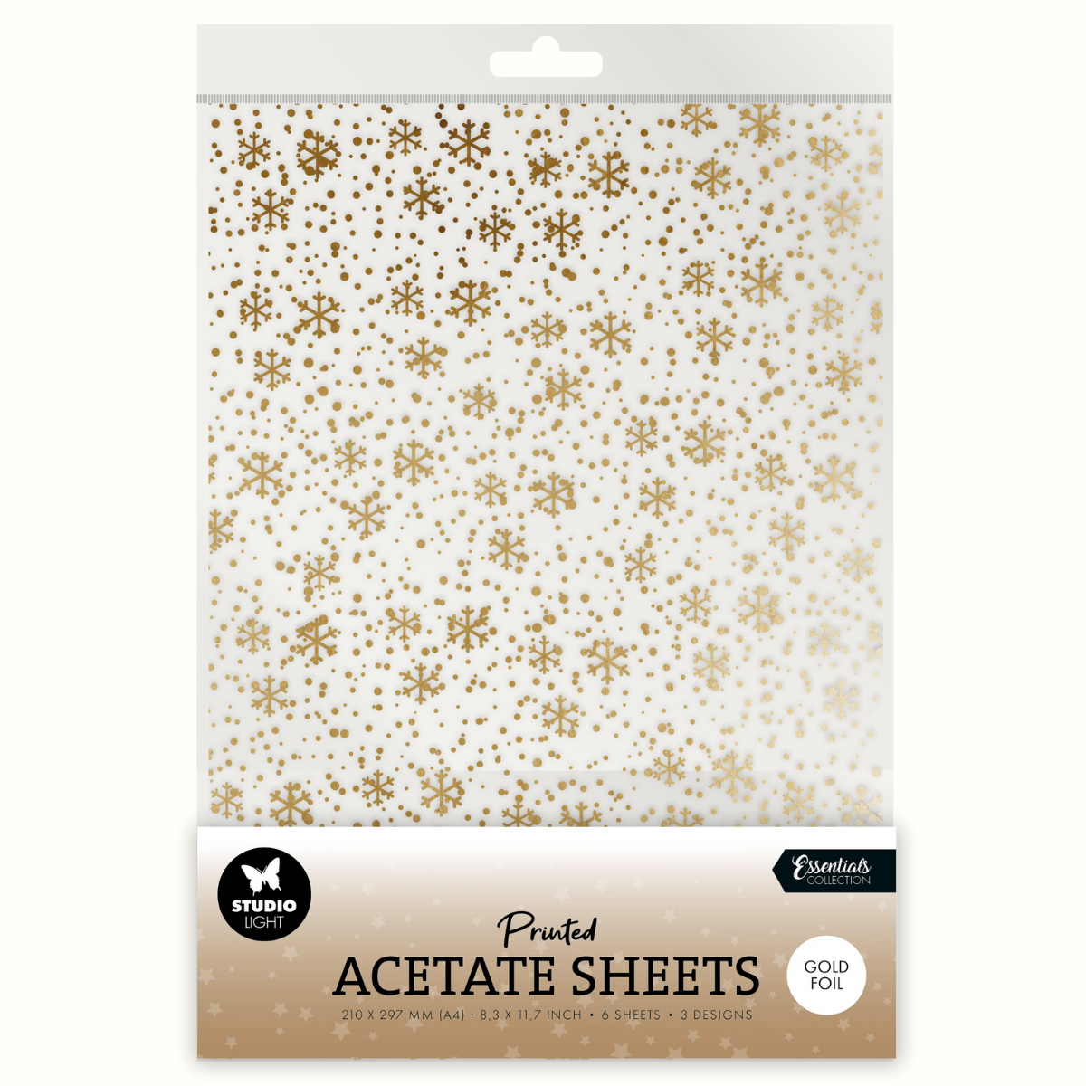 {coming soon!} Snowflake 8.5x11 Acetate Sheets