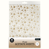 {coming soon!} Snowflake 8.5x11 Acetate Sheets
