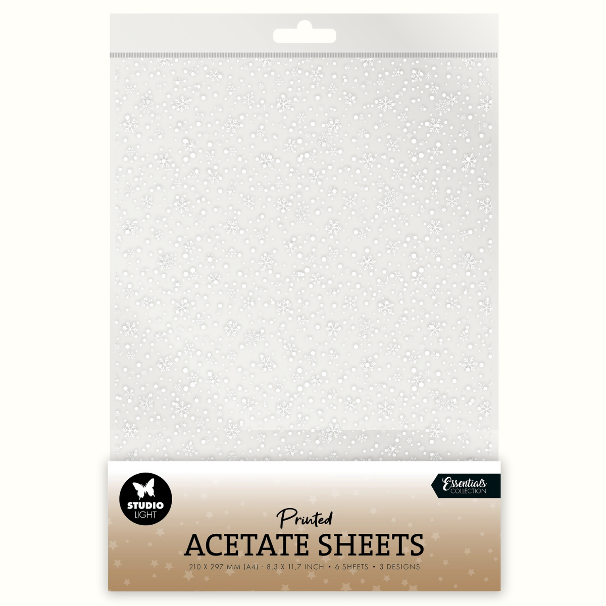 {coming soon!} Snowflake 8.5x11 Acetate Sheets