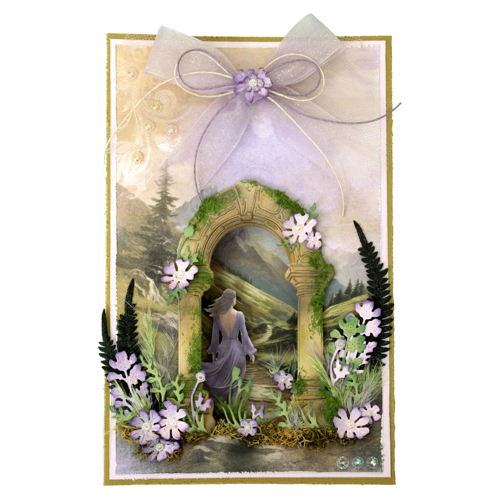 Flower Arch Growing & Blooming Die Set | Jenine's Mindful Art