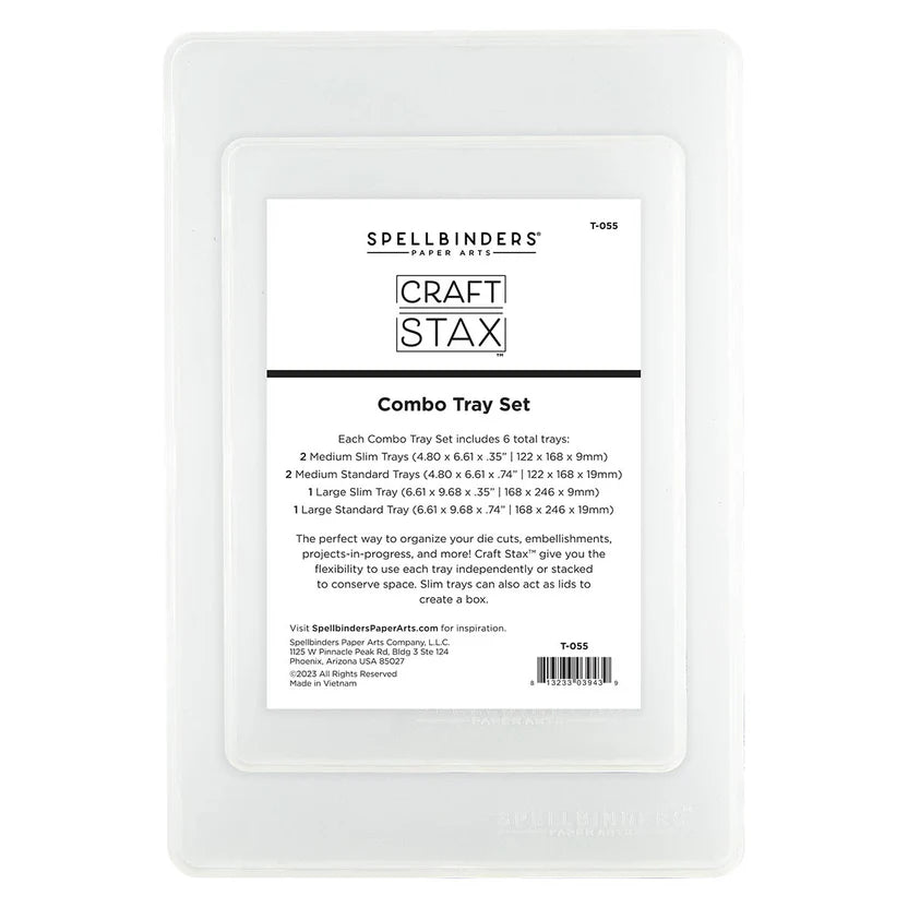 Craft Stax Combo Tray Set