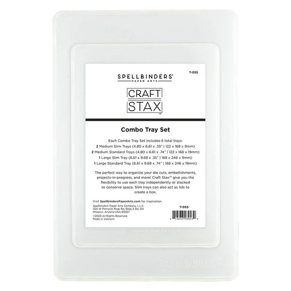 Craft Stax Combo Tray Set