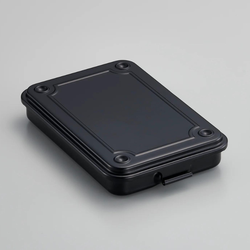 Black T-152 Steel Stackable Storage Box