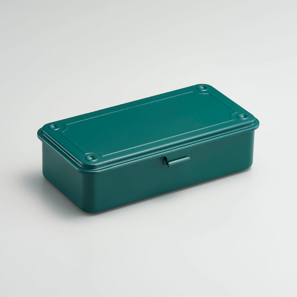 T-190 Steel Stackable Storage Box | Antique Green