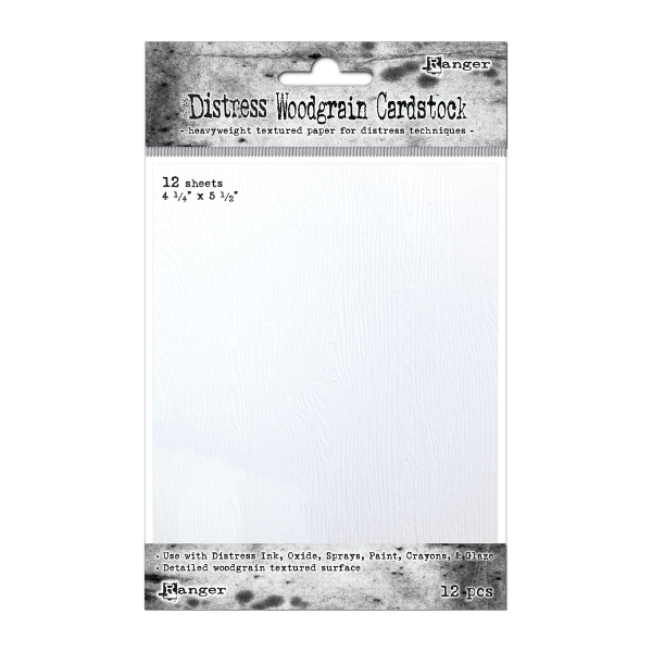 Woodgrain Cardstock | TH Distress {4.25" x 5.5"}