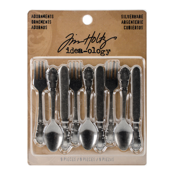 Antique Nickel Silverware Metal Adornments | idea-ology