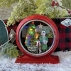 Horloge de curiosité rouge {Noël} | idée-ologie