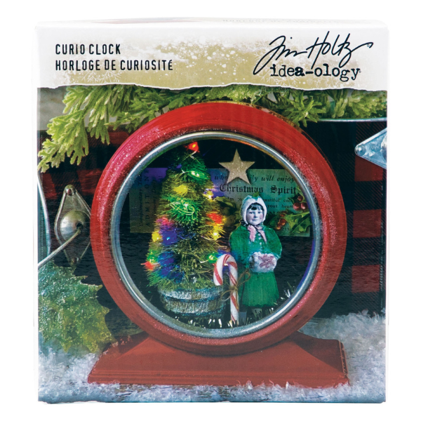 Horloge de curiosité rouge {Noël} | idée-ologie