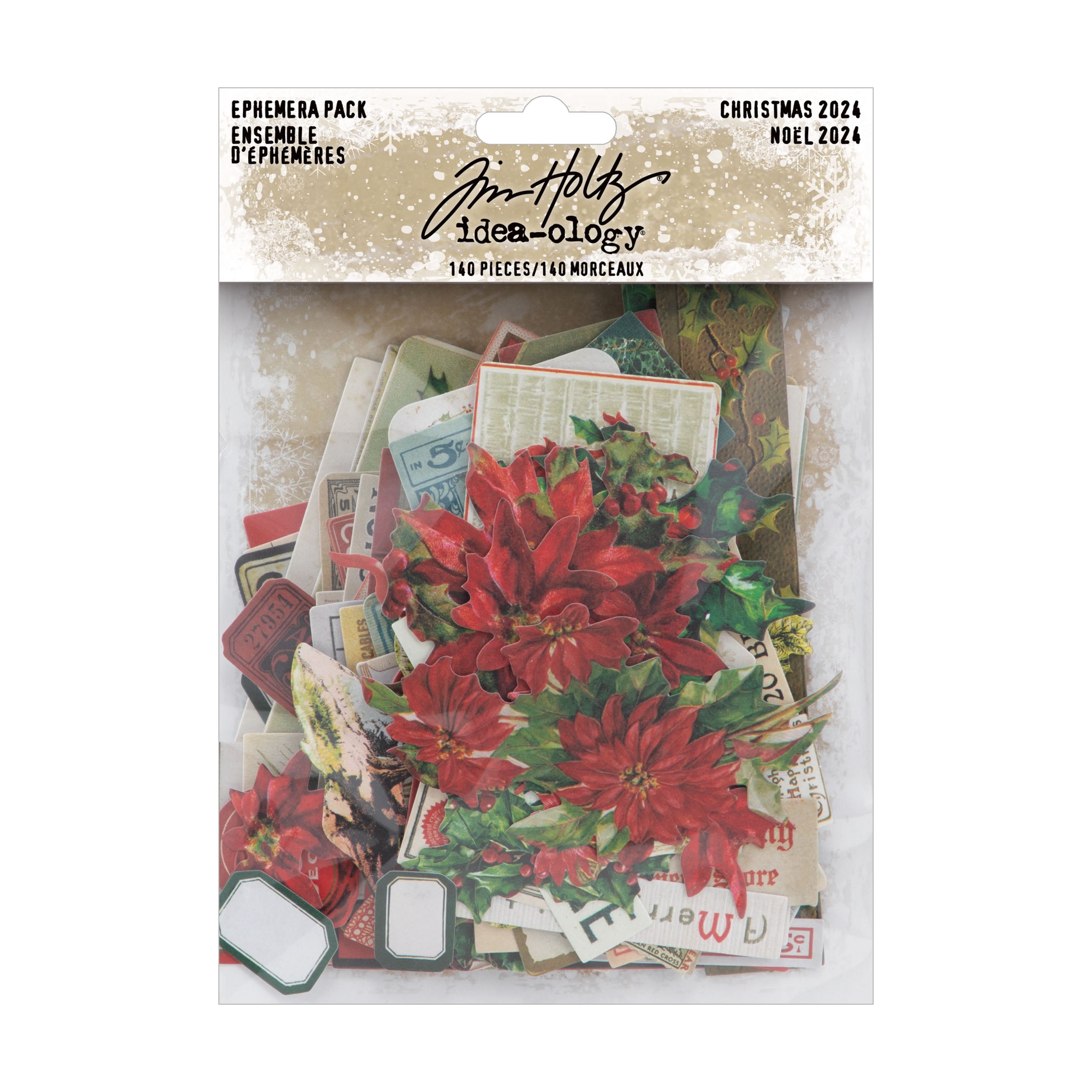 Christmas 2024 Ephemera Pack | idea-ology