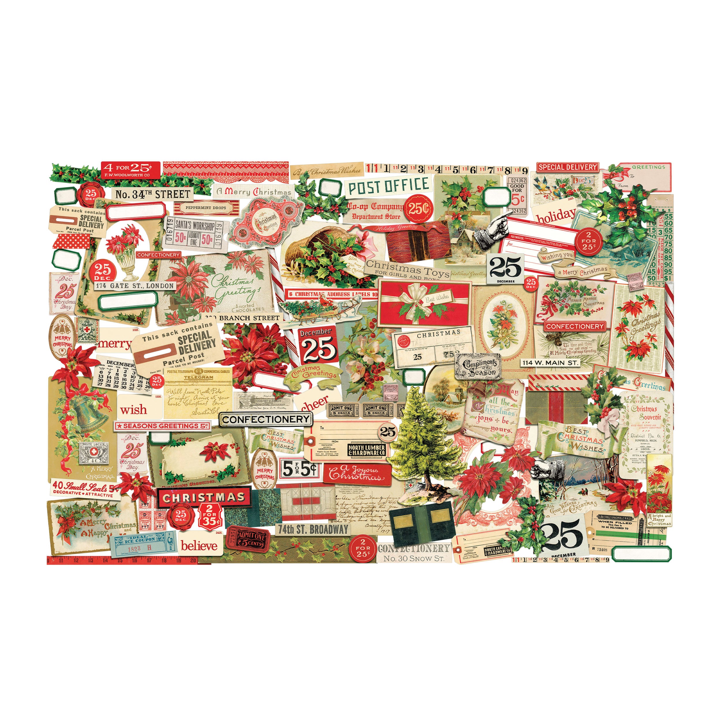 Christmas 2024 Ephemera Pack | idea-ology